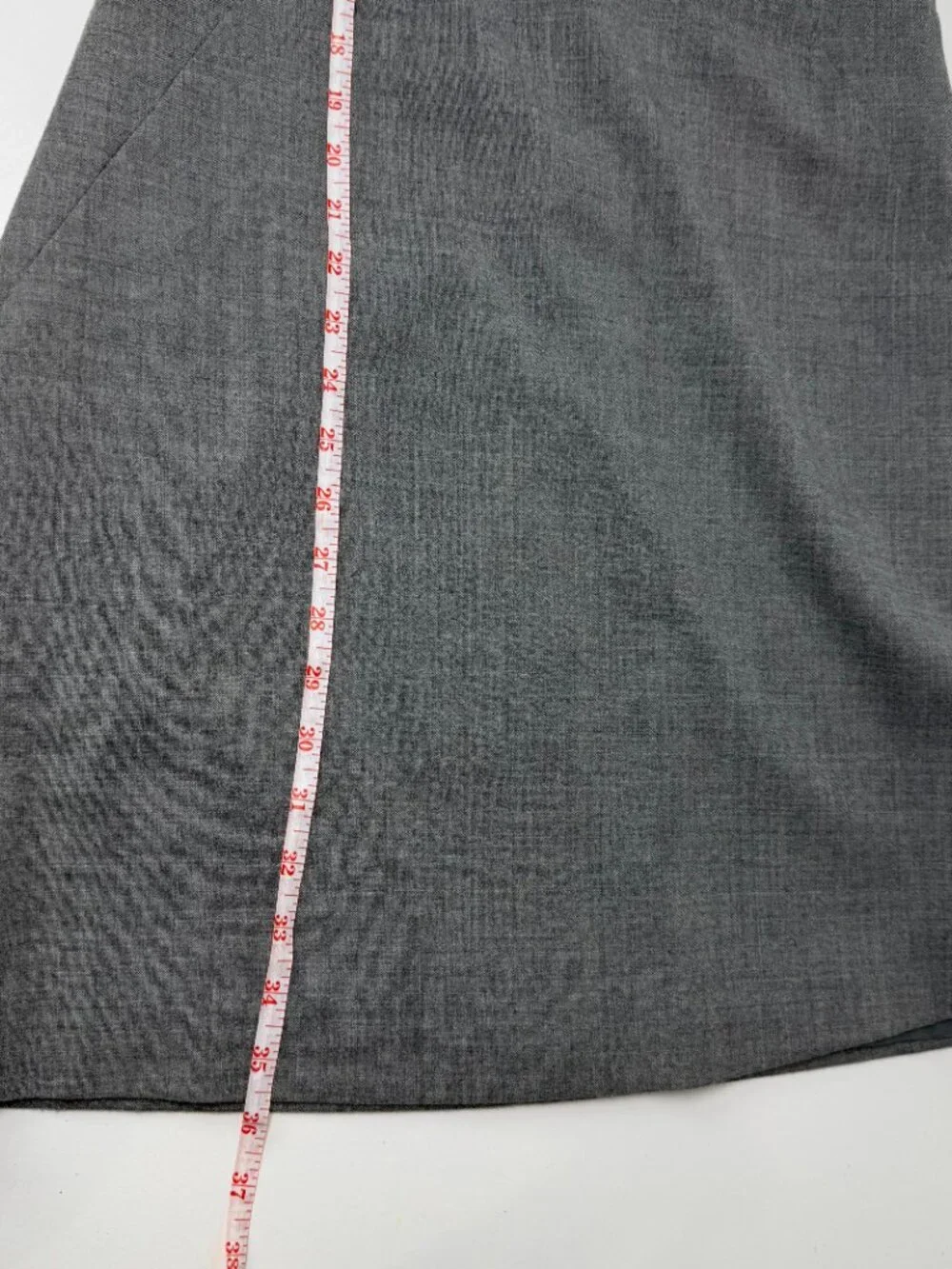 Banana Republic Gray Sleeveless Midi Sheath Dress - Picture 5 of 7